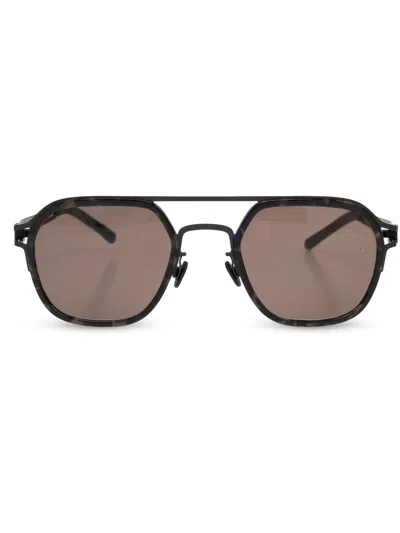 MYKITA LEELAND PILOT-FRAME SUNGLASSES