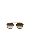 Mykita Leeland Pilot-frame Sunglasses In Nude