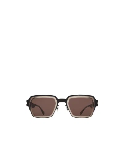 Mykita Lennon Square-frame Sunglasses In Brown