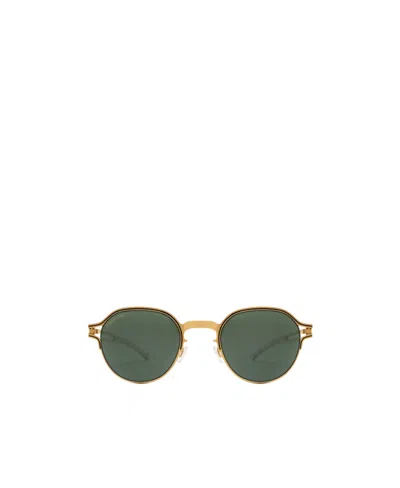 Mykita Logo Logo Sunglasses In Green