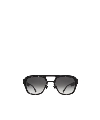 Mykita Logo Sunglasses In Black