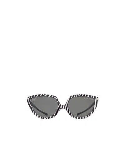 Mykita Logo Sunglasses In Gray