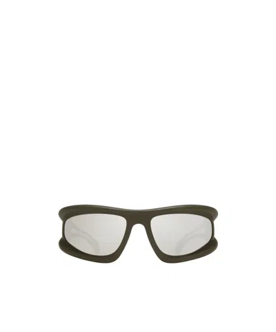 Mykita Logo Sunglasses In White