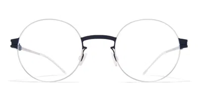 Mykita Lova Round-frame Glasses In Gray