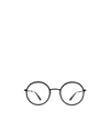 Mykita Lumi Round Frame Flat Mirror In Black