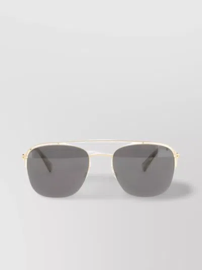 Mykita Metal Frame Thin Temples Tinted Lenses Sunglasses In Gray