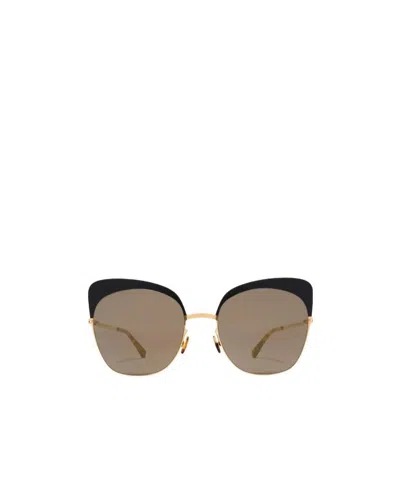 Mykita Micro-scale Sunglasses In Brown