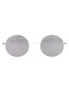 Mykita Mmesse002 Sunglasses In E13 White Warmgrey Flash