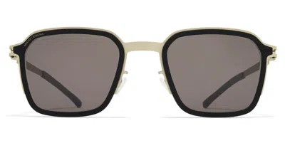 Mykita Mr002 Al3 - Titan / Black / Brown Lens Sunglasses