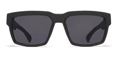 Mykita Musk 347 Men's Sunglasses Grey Size 58 In Black