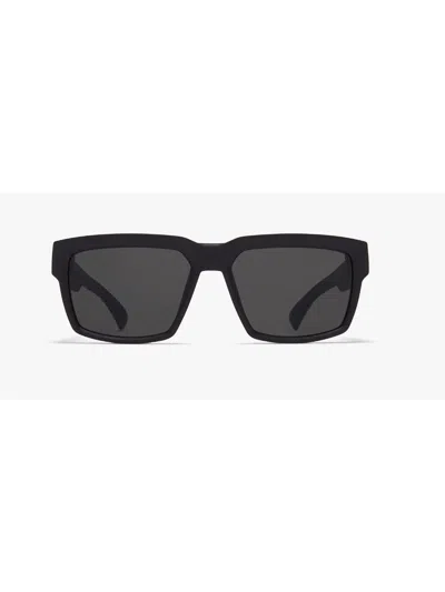 Mykita Musk Sunglasses In 354 Md1 Pitch Black
