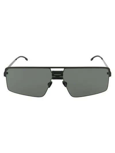 Mykita Mylon Black Sunglasses In Gray