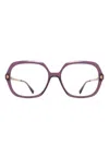 Mykita Nanna Square-frame Glasses In Purple