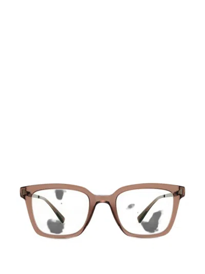 Mykita Neale Square-frame Glasses In Brown