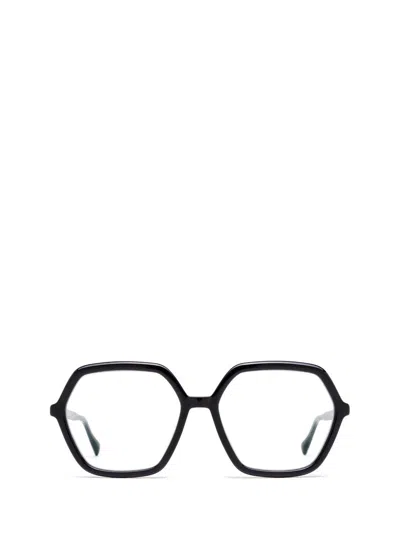 Mykita Neela Hexagonal Frame Glasses In Purple
