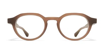 Mykita Niam Round-frame Glasses In Orange