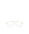 Mykita Niken Pilot-frame Glasses In Nude