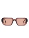 Mykita Nima Sunglasses In Braun