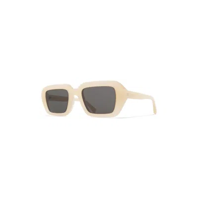 Mykita Nima655 C188 Blonde Shiny Sil In Neutral