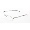 Mykita No1-gesine-silver Demo Irregular Unisex Eyeglasses No1-gesine 001 In Metallic