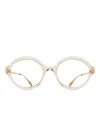 Mykita Noomi Round-frame Glasses In Neutral