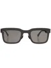 Mykita Norfolk Square-frame Sunglasses In 黑色