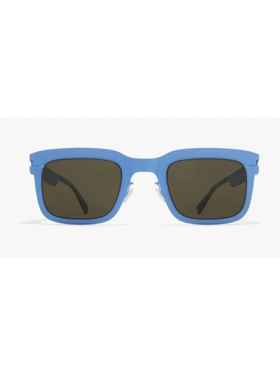 Mykita Norfolk Sunglasses In Light Blue Rawgreen
