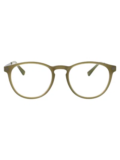Mykita Nukka Glasses In 902 C66-cloudy Green/shiny Gra Clear