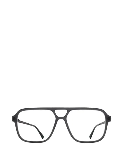 Mykita Olympe Pilot Frame Glasses In Gray
