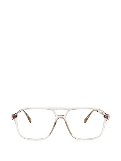 Mykita Olympe Pilot-frame Glasses In Neutral