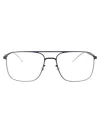 Mykita Navy Clear Steel Glasses