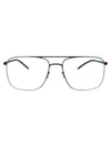 Mykita Navy Clear Steel Glasses