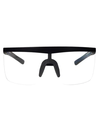 Mykita Optical In 301 Md1 Pitch Black Clear Shield