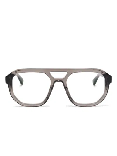 Mykita Oversize-frame Glasses In Gray
