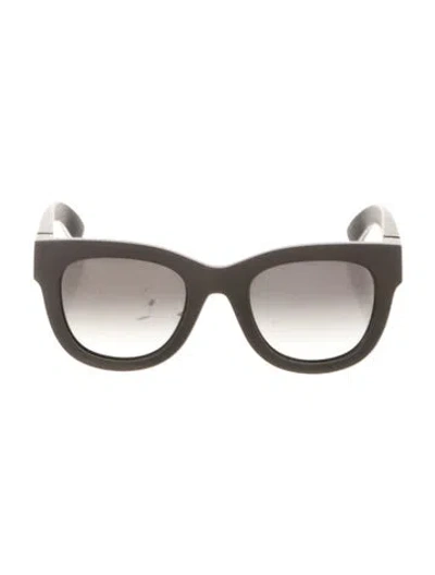 Pre-owned Mykita Oversize Gradient Sunglasses In Green
