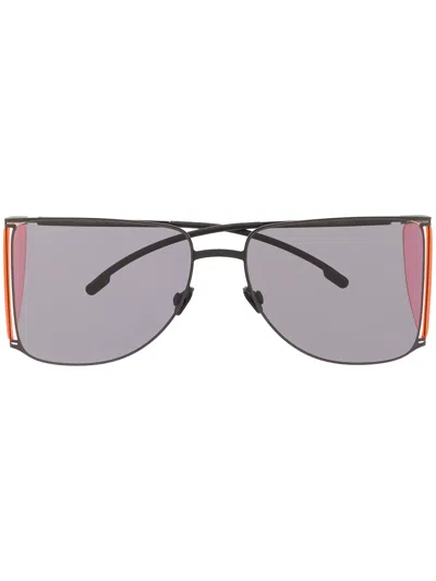 Mykita Oversized Sunglasses In Black