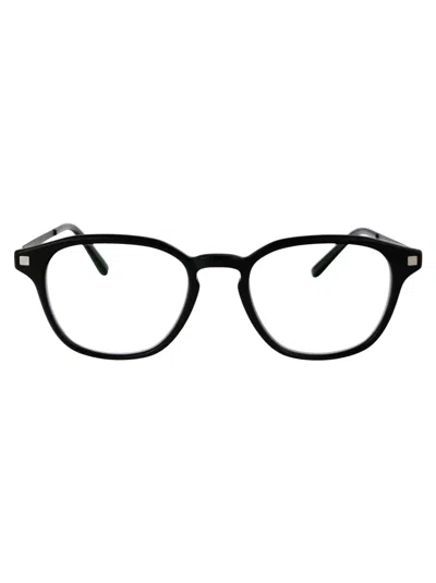 Mykita Pana Glasses In 877 C95 Black/silver/black
