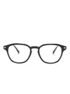 Mykita Pana Round-frame Glasses In 黑色