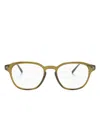 Mykita Pana Round-frame Glasses In Grün