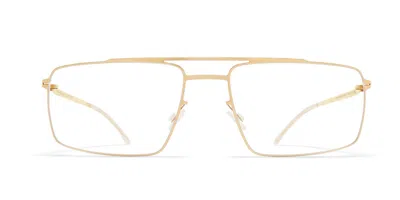 Mykita Pen 013 Men's Glasses Gold Size 55 - Free Lenses - Blue Light Block Available
