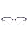 Mykita Cilian557 Silver Deep Purple In Neutral