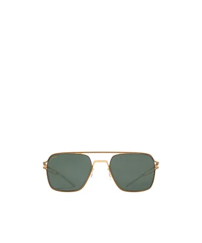 Mykita Riku Navigator-frame Sunglasses In Gray