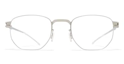 Mykita Roscoe - Cashmere Silver / Shiny Silver Rx Glasses In Blue