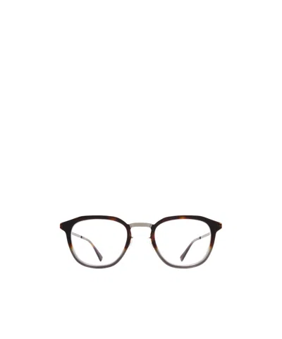 Mykita Round Frame Flat Mirror In Black