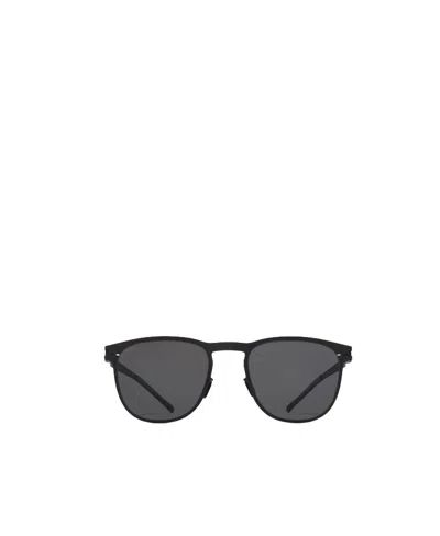 Mykita Round Frame Sunglasses In Black