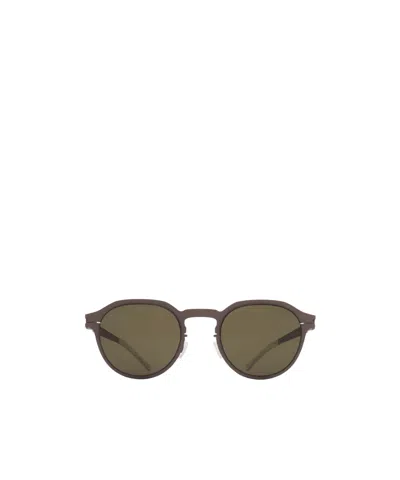 Mykita Round-framed Sunglasses In Gray