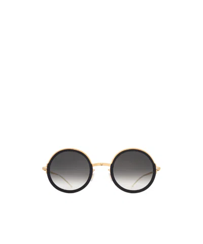 Mykita Round Sunglasses In Black