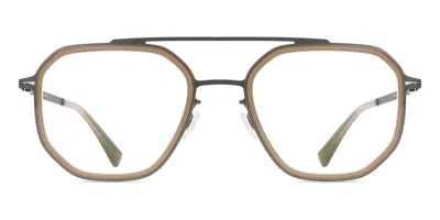 Mykita Satu Men's Glasses, Brown, Size 51 In Gold