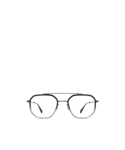 Mykita Satu Square Frame Glasses In Metallic