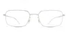 Mykita Saul - Shiny Silver Rx Glasses In Brown